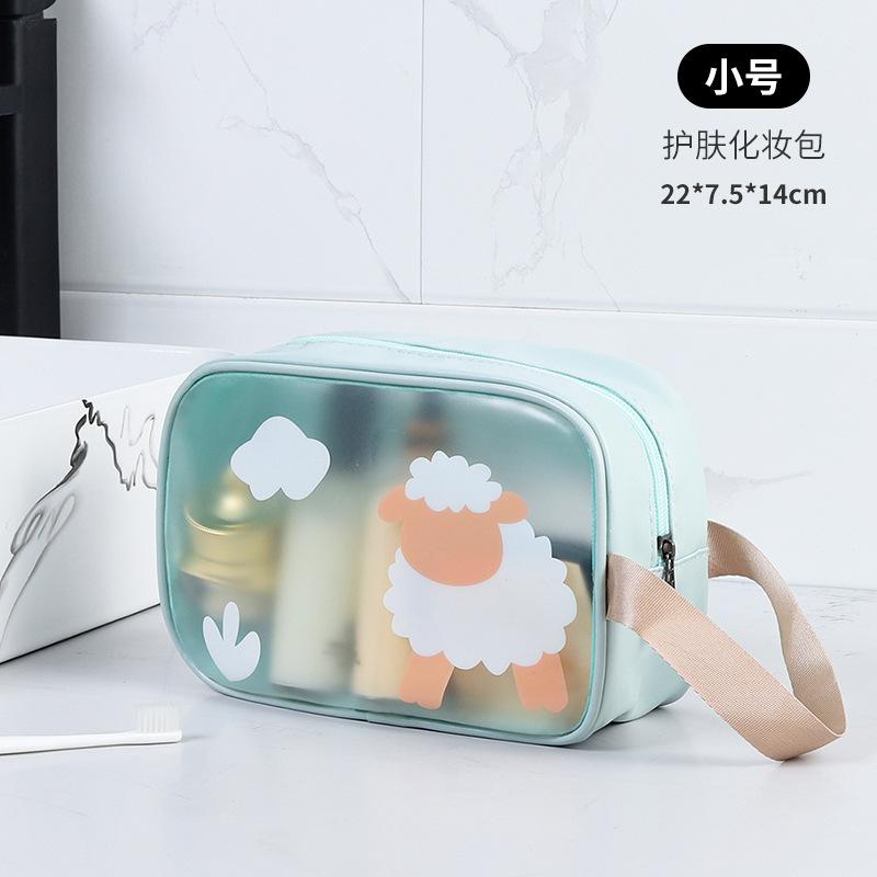 Transparent Tote Wash Bag Pu Cosmetic Bag Large-Capacity Waterproof Toiletry Storage Portable Travel Beach Bags
Transparent Tote Wash Bag Pu Cosmetic Bag Large-Capacity Waterproof Toiletry Storage Portable Travel Beach Bags