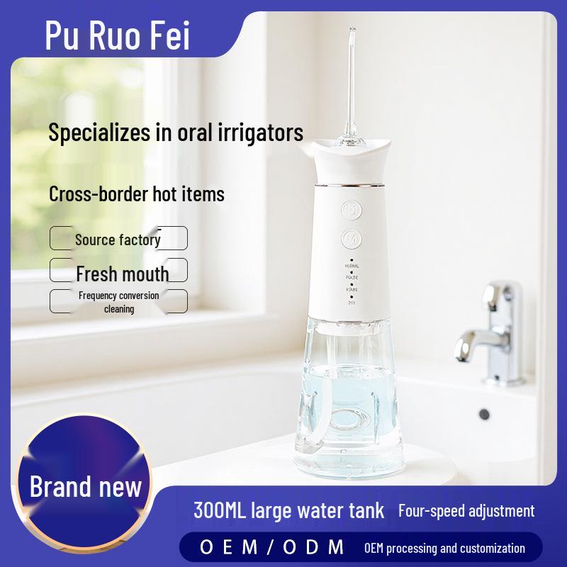 Portable Water Flosser for Oral Care - Removes Calculus and Cleans Teeth with Pulsing Action чорний
Portable Water Flosser for Oral Care - Removes Calculus and Cleans Teeth with Pulsing Action чорний