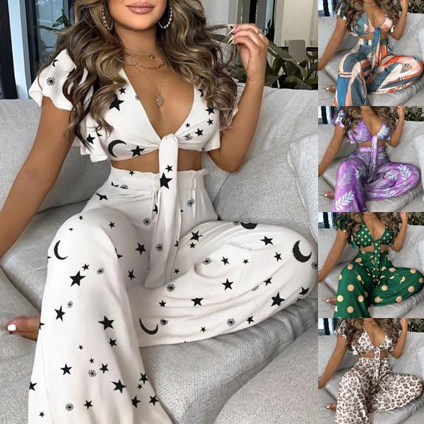 женщины Мода 2 Штуп Набор Ruffle Trim Knotted Урожай Top и высокой Waist Широкий брюки ноги костюм два куска Набор Экипировка Плюс Размер S-5XL
женщины Мода 2 Штуп Набор Ruffle Trim Knotted Урожай Top и высокой Waist Широкий брюки ноги костюм два куска Набор Экипировка Плюс Размер S-5XL
