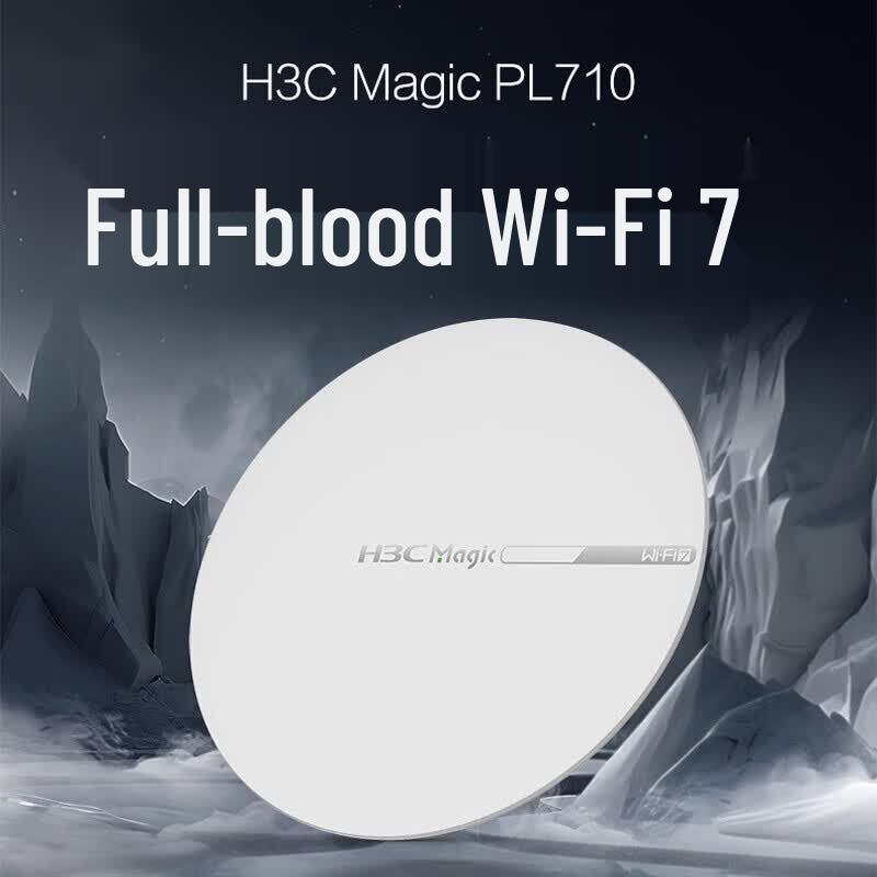 H3C PL710 BE3600 WiFi 7 Ceiling AP (CN version)
H3C PL710 BE3600 WiFi 7 Ceiling AP (CN version)