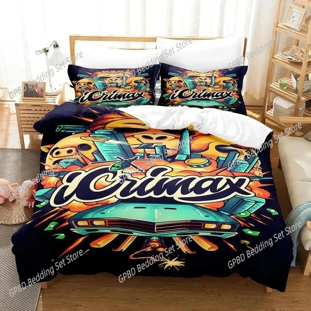 New 3D Print Icrimax Bedding Set For Bedroom Soft Modern Bedspreads Comefortable Kids Duvet Cover Quilt Cover And Pillowcase US Twin(172*218cm)3pcs
New 3D Print Icrimax Bedding Set For Bedroom Soft Modern Bedspreads Comefortable Kids Duvet Cover Quilt Cover And Pillowcase US Twin(172*218cm)3pcs
