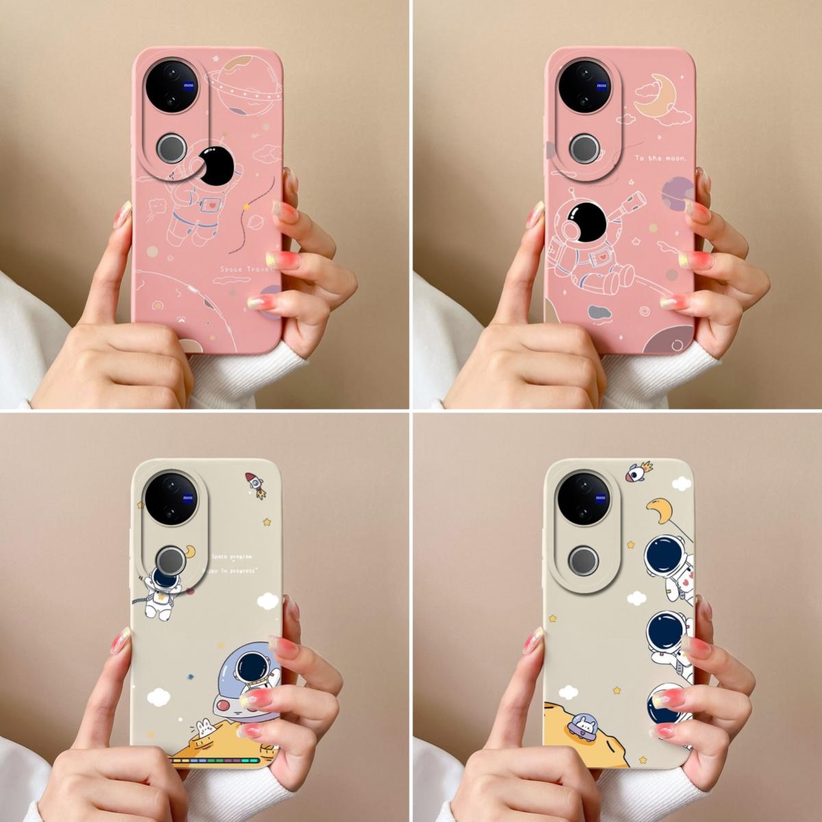 Для Vivo IQOO Z10X V50 Y16 Y31 Y51 Y53S Y55 Y70 Чехол для телефона Модный узор летающего астронавта Квадратный Жидкий силикон Противоскользящая оболочка Для чехлов Vivo Vivo V50 5G
Для Vivo IQOO Z10X V50 Y16 Y31 Y51 Y53S Y55 Y70 Чехол для телефона Модный узор летающего астронавта Квадратный Жидкий силикон Противоскользящая оболочка Для чехлов Vivo Vivo V50 5G