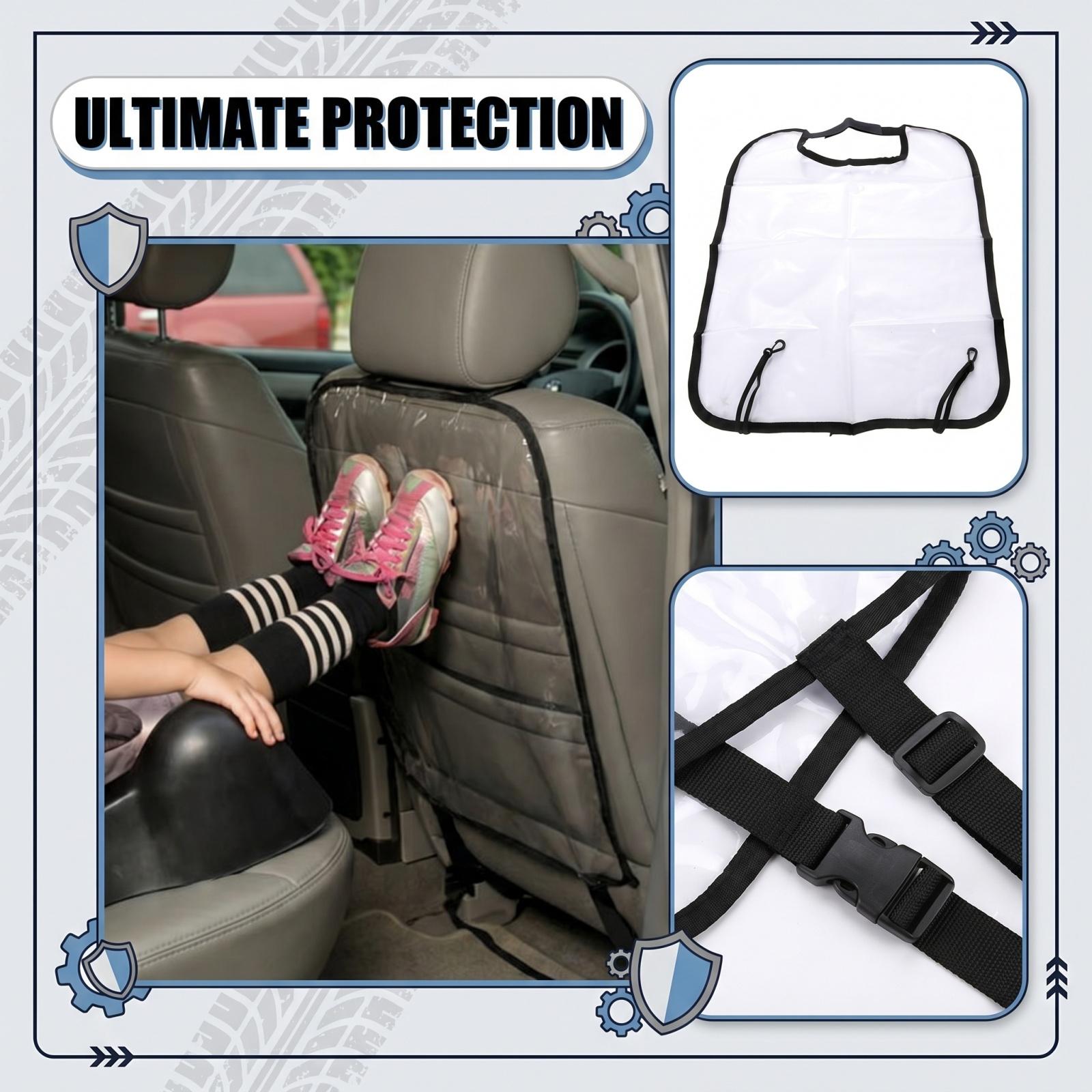 Car Seat Back Protector Kick Mat Cover Waterproof Anti Dirt Barrier for Vehicle Rear Seat Protection Easy Installation Durable Material One Size чорний
Car Seat Back Protector Kick Mat Cover Waterproof Anti Dirt Barrier for Vehicle Rear Seat Protection Easy Installation Durable Material One Size чорний