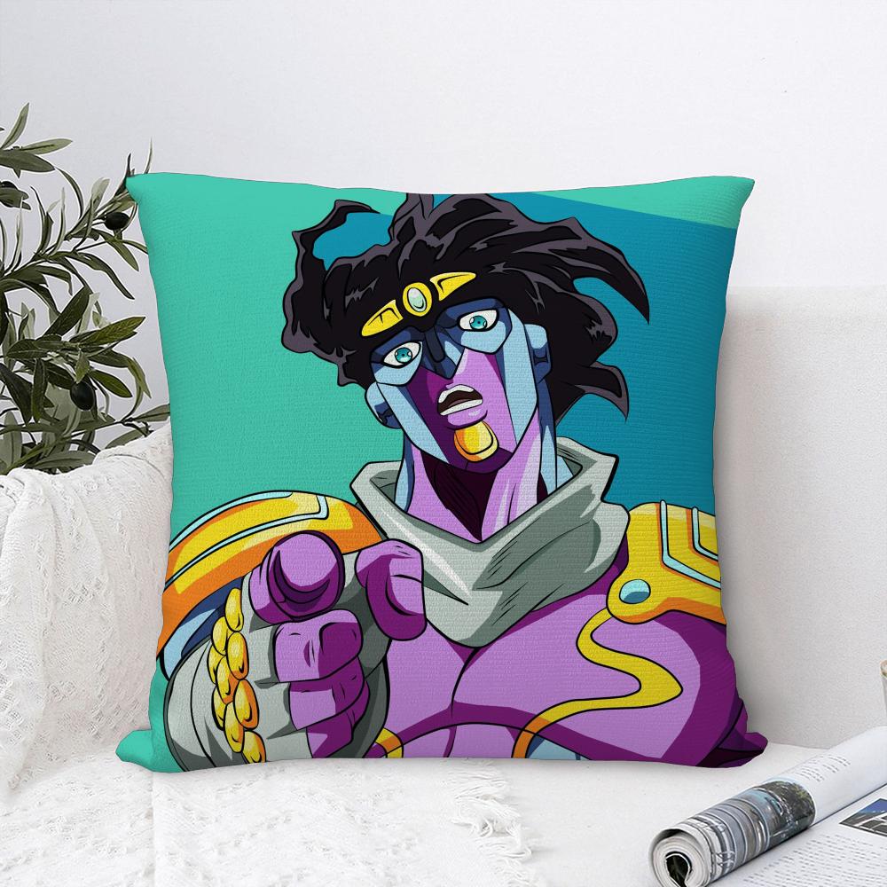 J-JoJo Bizarre Adventure Pillow Case Sofa Decorative Home Double-side Print Plush Square Throw Pillow Covers Cushion Decor Cover 16x16Inch
J-JoJo Bizarre Adventure Pillow Case Sofa Decorative Home Double-side Print Plush Square Throw Pillow Covers Cushion Decor Cover 16x16Inch