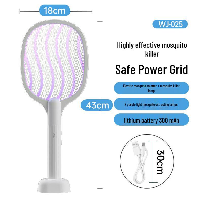 Rechargeable Folding Electric Mosquito & Fly Swatter with Powerful Lithium Battery
Rechargeable Folding Electric Mosquito & Fly Swatter with Powerful Lithium Battery