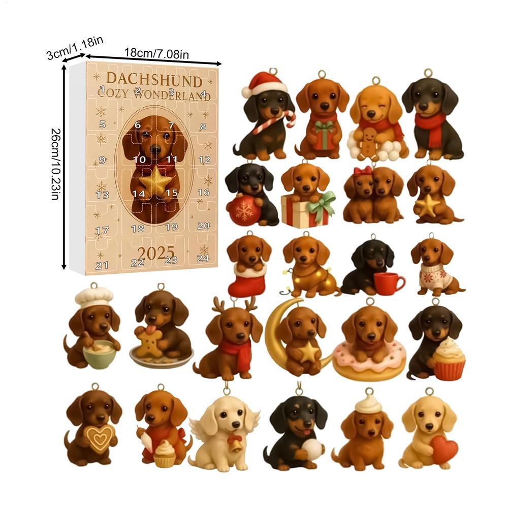Dog Advent Calendar Pendants 2D Acrylic Christmas Countdown Hanging Ornament 24 Day Holiday Decor Gift for Pet Lovers Kids Teens other
Dog Advent Calendar Pendants 2D Acrylic Christmas Countdown Hanging Ornament 24 Day Holiday Decor Gift for Pet Lovers Kids Teens other