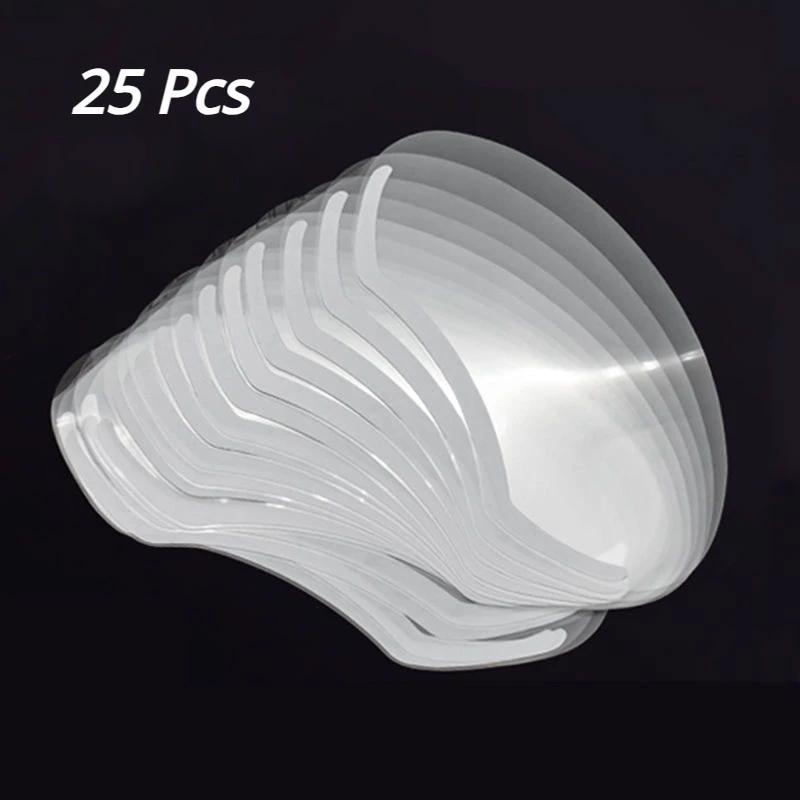 25/50Pcs Clear Barber Masks Disposable Face Shields M Shaped Makeup Shower Visors for Hairspray Hairdressing Tool Salon Supplies
25/50Pcs Clear Barber Masks Disposable Face Shields M Shaped Makeup Shower Visors for Hairspray Hairdressing Tool Salon Supplies