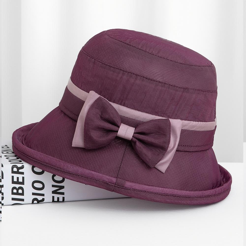 Elegant Bow Bucket Hat for Women Breathable Casual Spring Summer Sun Hat Female Lady Mother s Gift Fashion Sunshade Accessory 56-58cm вино красного
Elegant Bow Bucket Hat for Women Breathable Casual Spring Summer Sun Hat Female Lady Mother s Gift Fashion Sunshade Accessory 56-58cm вино красного