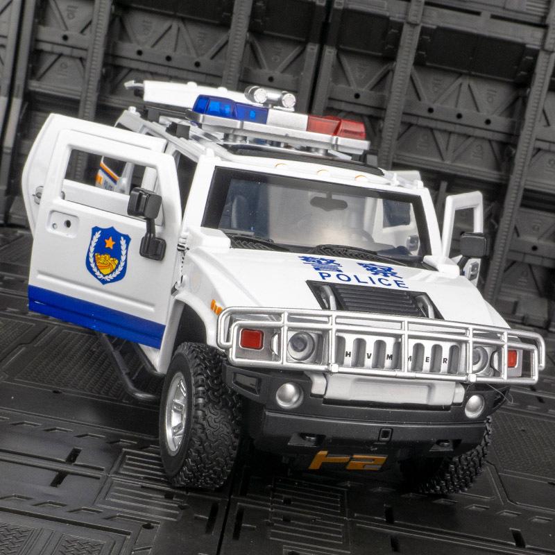 Игрушечная полицейская машина из сплава Black Mamba H2583 - Имитационная модель внедорожника с инерционным механизмом для мальчиков чёрный
Игрушечная полицейская машина из сплава Black Mamba H2583 - Имитационная модель внедорожника с инерционным механизмом для мальчиков чёрный