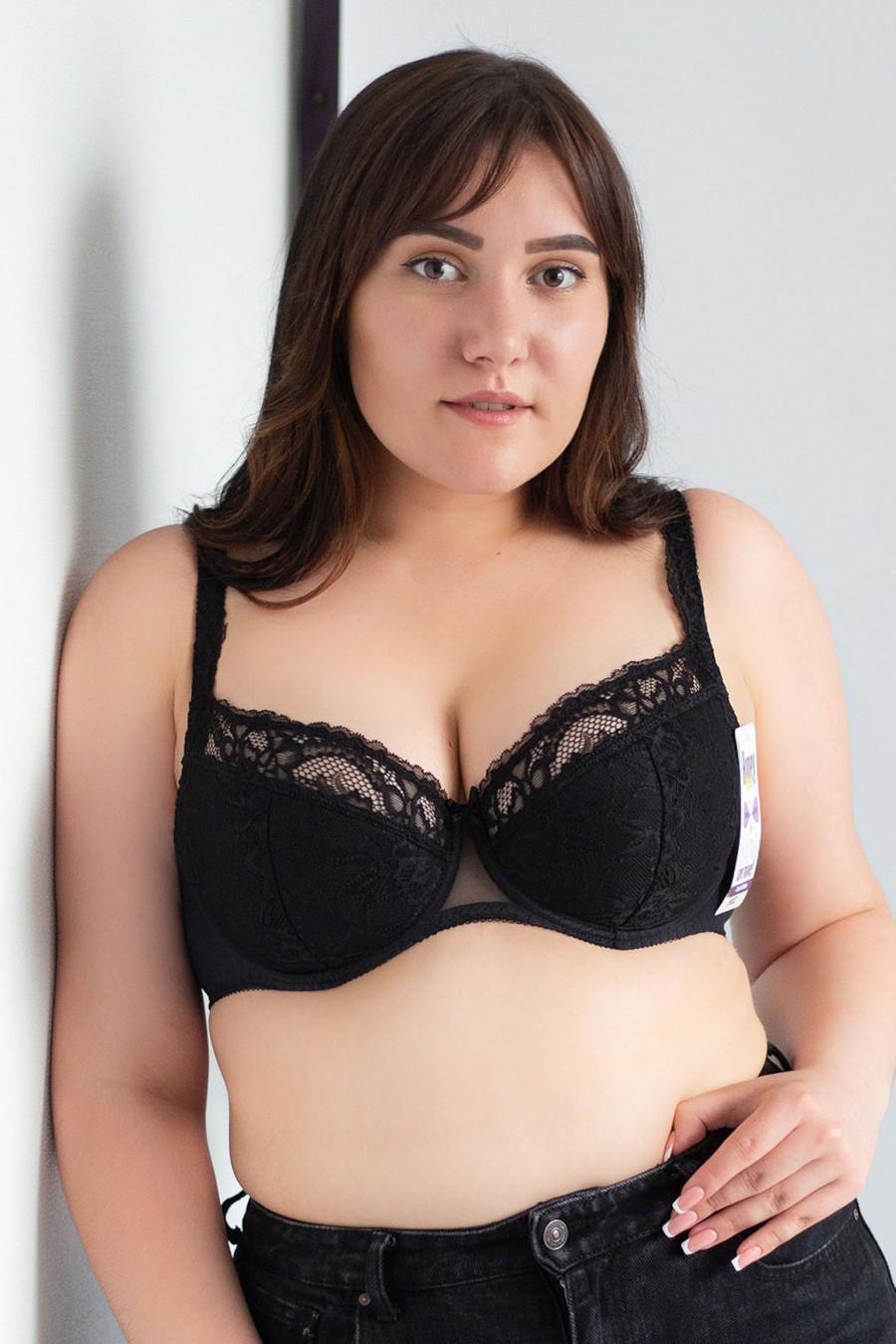 Бюстгальтер із ущільненою чашкою Honey (96163) 80E прозорий колір чорний
Бюстгальтер із ущільненою чашкою Honey (96163) 80E прозорий колір чорний