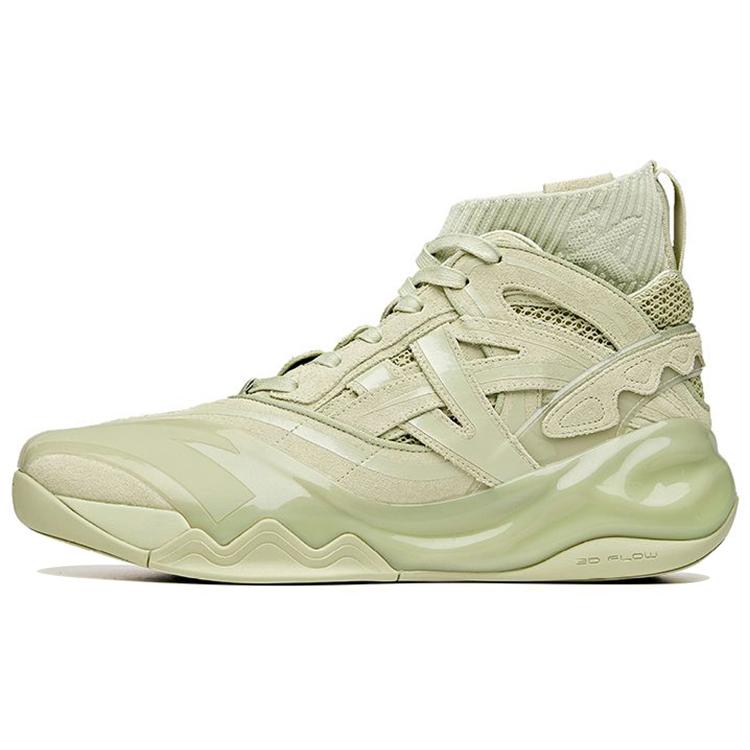 MARVEL X ANTA KT6 Basketball Shoes Men s High top Ice Screws Green 112041102-3 39
MARVEL X ANTA KT6 Basketball Shoes Men s High top Ice Screws Green 112041102-3 39