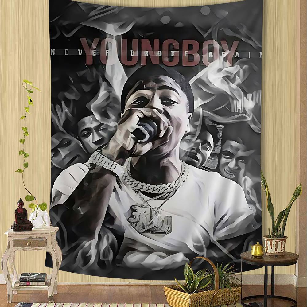 Singer YoungBoy Never Broke Again Chart Tapestry Home Decoration Hippie Bohemian Decoration Divination Wall Hanging Home Decor 74x94cm(29x37in)
Singer YoungBoy Never Broke Again Chart Tapestry Home Decoration Hippie Bohemian Decoration Divination Wall Hanging Home Decor 74x94cm(29x37in)