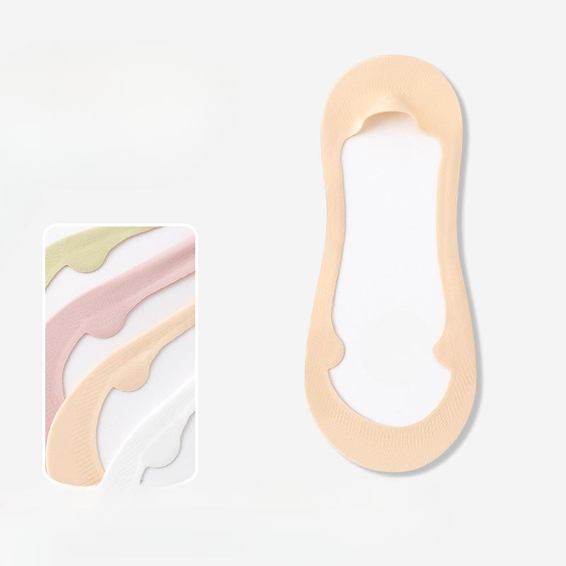 Женские летние тонкие носки из хлопка и шелка с невидимой нескользящей пяткой и низким верхом с неглубоким носком 1 pair телесный
Женские летние тонкие носки из хлопка и шелка с невидимой нескользящей пяткой и низким верхом с неглубоким носком 1 pair телесный