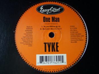 12inch Record TYKE - One Man (Blaze Remixes) EZS7625 Easy Street Rec 2001 US Dance & Electronica Used
12inch Record TYKE - One Man (Blaze Remixes) EZS7625 Easy Street Rec 2001 US Dance & Electronica Used