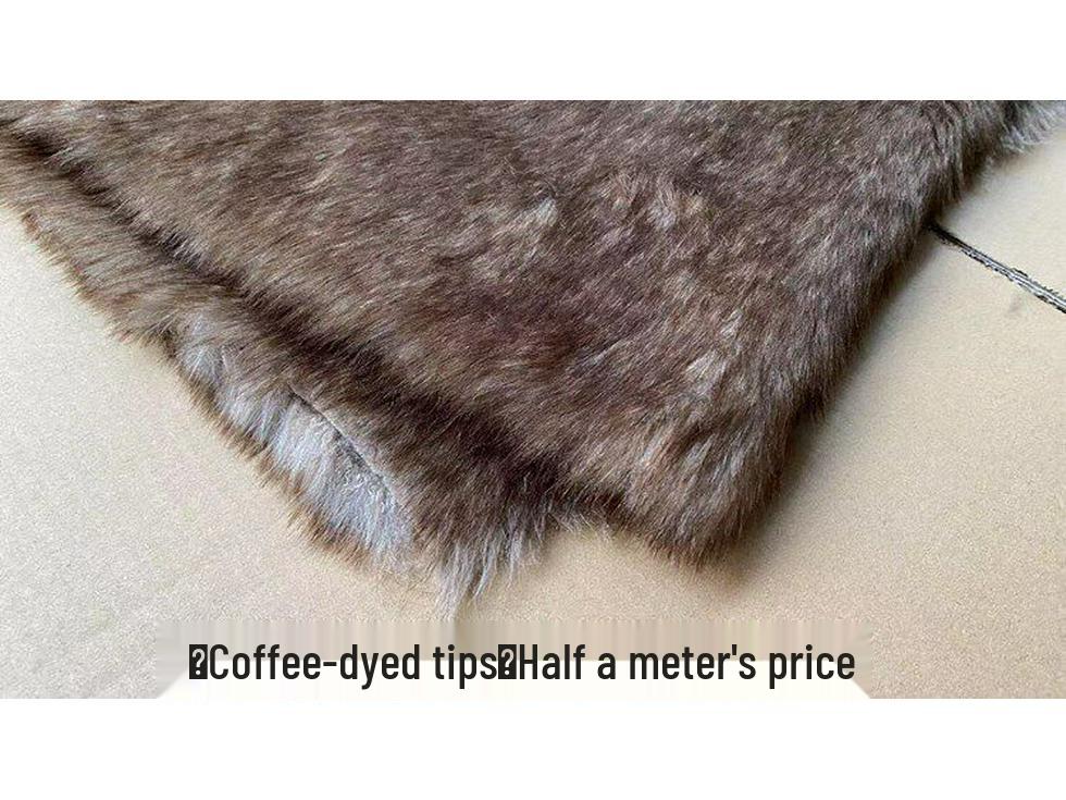 Faux Animal Fur Fabric for Cosplay & Toy Making - Long Plush with Dyed Tips
Faux Animal Fur Fabric for Cosplay & Toy Making - Long Plush with Dyed Tips
