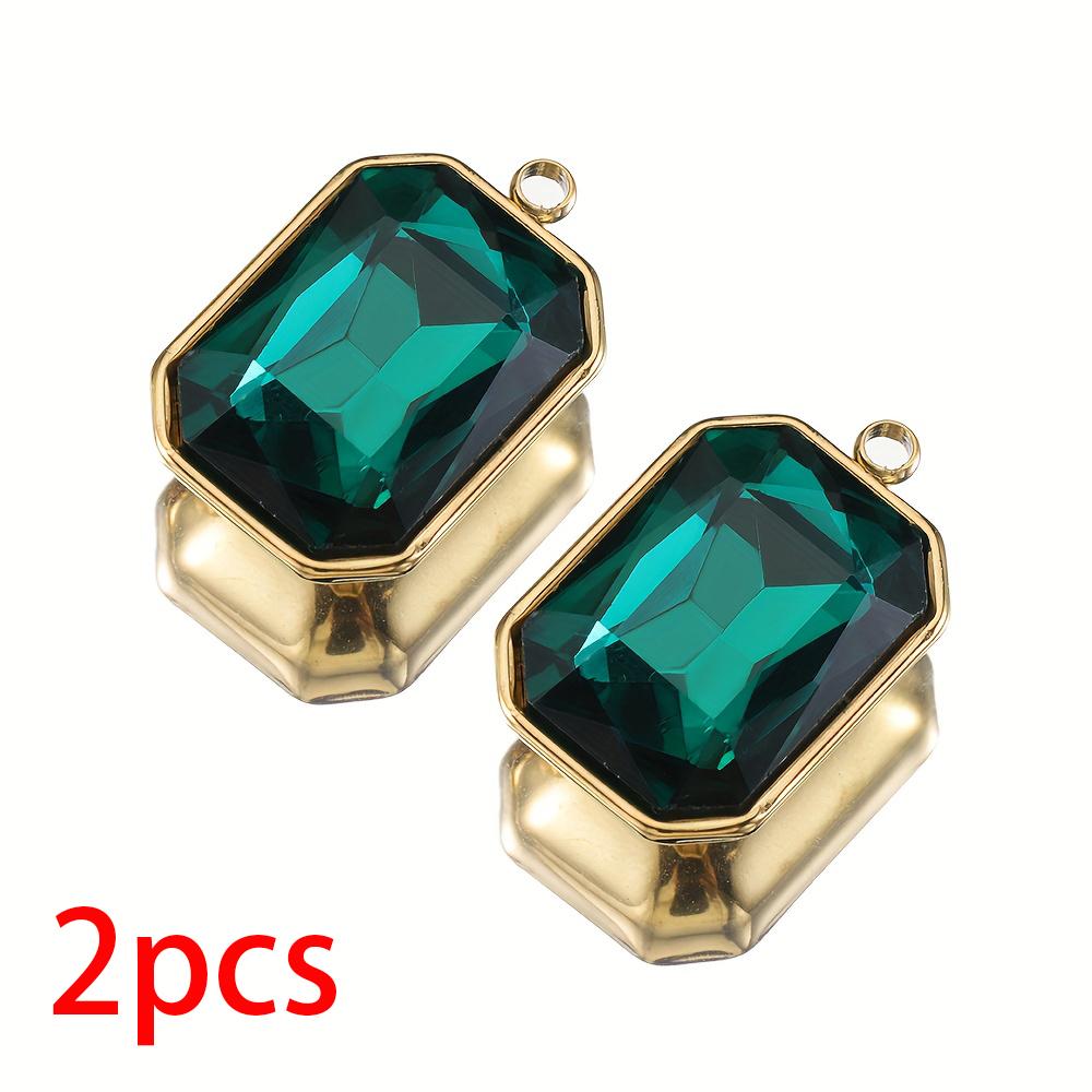2pcs Stainless Steel Black Crystal Cross Pendant for Necklace Gold Plated Crucifix Charm Craft Jewelry Making Aesthetic Supplies
2pcs Stainless Steel Black Crystal Cross Pendant for Necklace Gold Plated Crucifix Charm Craft Jewelry Making Aesthetic Supplies