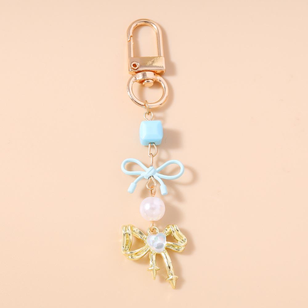 Cute Keychain Elegant Decorative Key Chain Bow Pearl Keychain High-Quality Sweet Heart Charm Key Ring For Back-To-School Gifts
Cute Keychain Elegant Decorative Key Chain Bow Pearl Keychain High-Quality Sweet Heart Charm Key Ring For Back-To-School Gifts