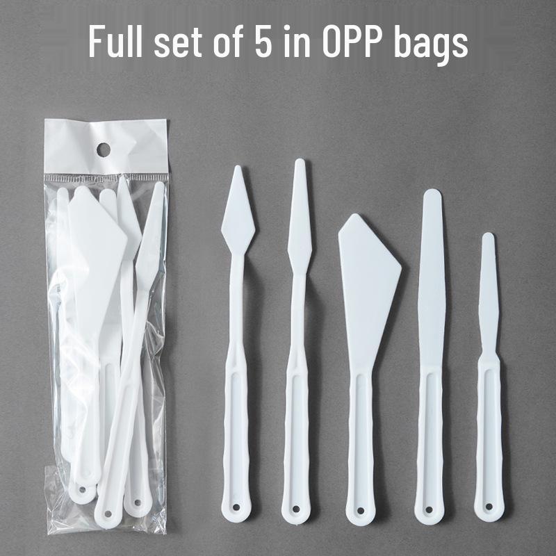 Cross-border Acrylic & Oil Painting Palette Knife Set - Mixing Spatula & Small Scraper
Cross-border Acrylic & Oil Painting Palette Knife Set - Mixing Spatula & Small Scraper