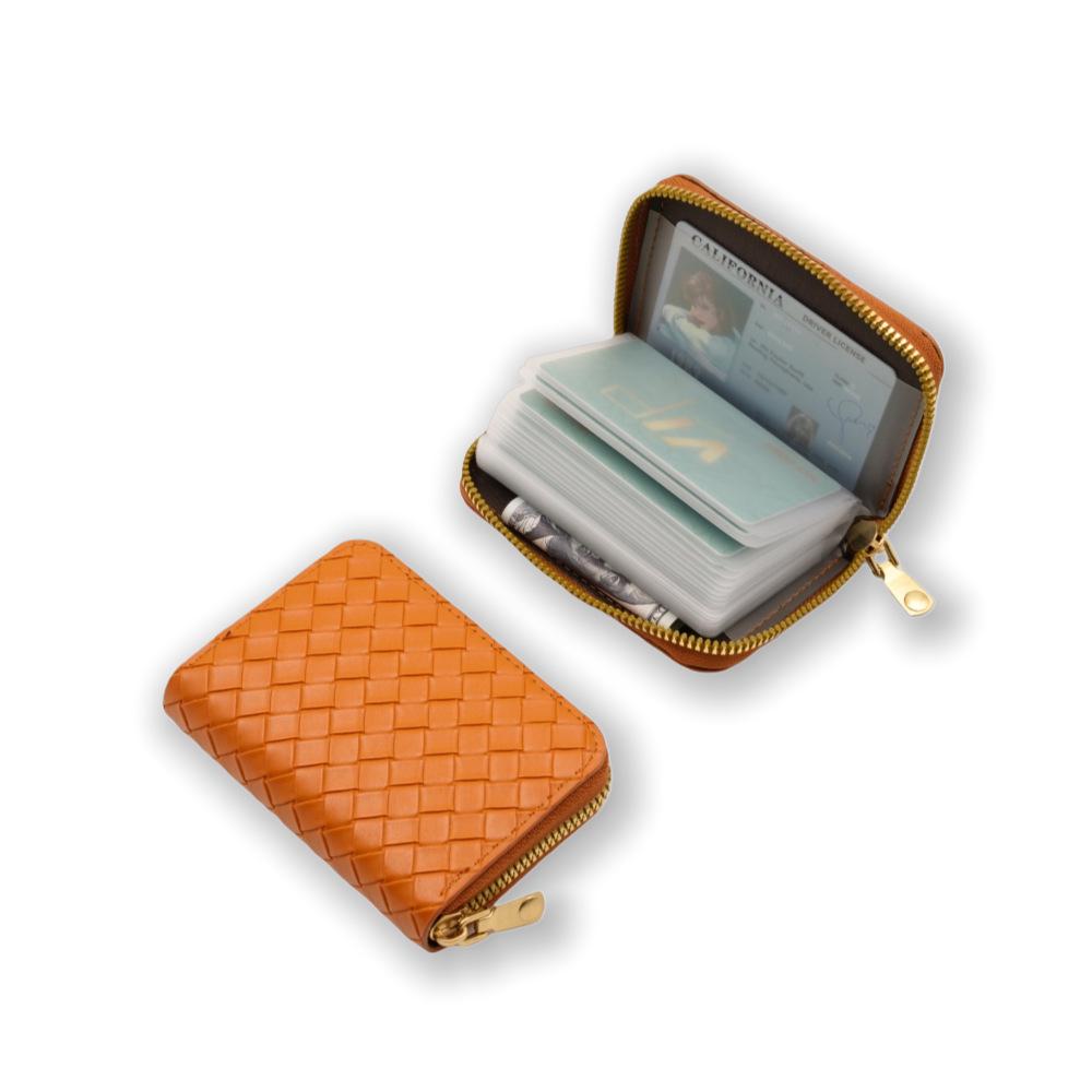 2026 Women s Korean Style Woven Zipper Card Holder - Large Capacity, Multi-functional, Fashionable & Simple коричневий
2026 Women s Korean Style Woven Zipper Card Holder - Large Capacity, Multi-functional, Fashionable & Simple коричневий