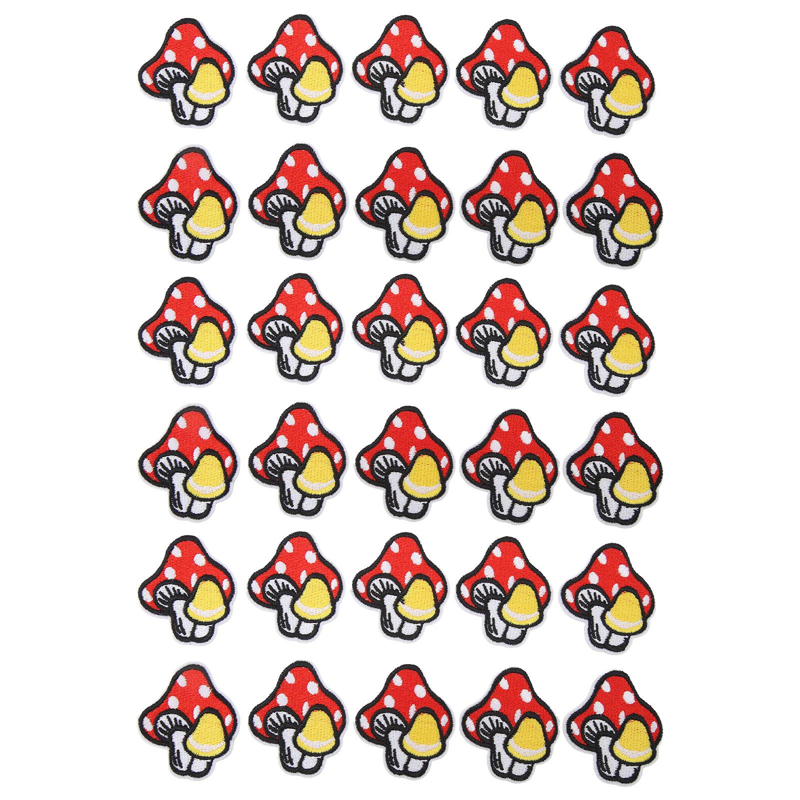 30PCS Mushroom Iron On Patch Unique DIY Embroidered Mushroom Stickers Sew On Patches for Clothing
30PCS Mushroom Iron On Patch Unique DIY Embroidered Mushroom Stickers Sew On Patches for Clothing