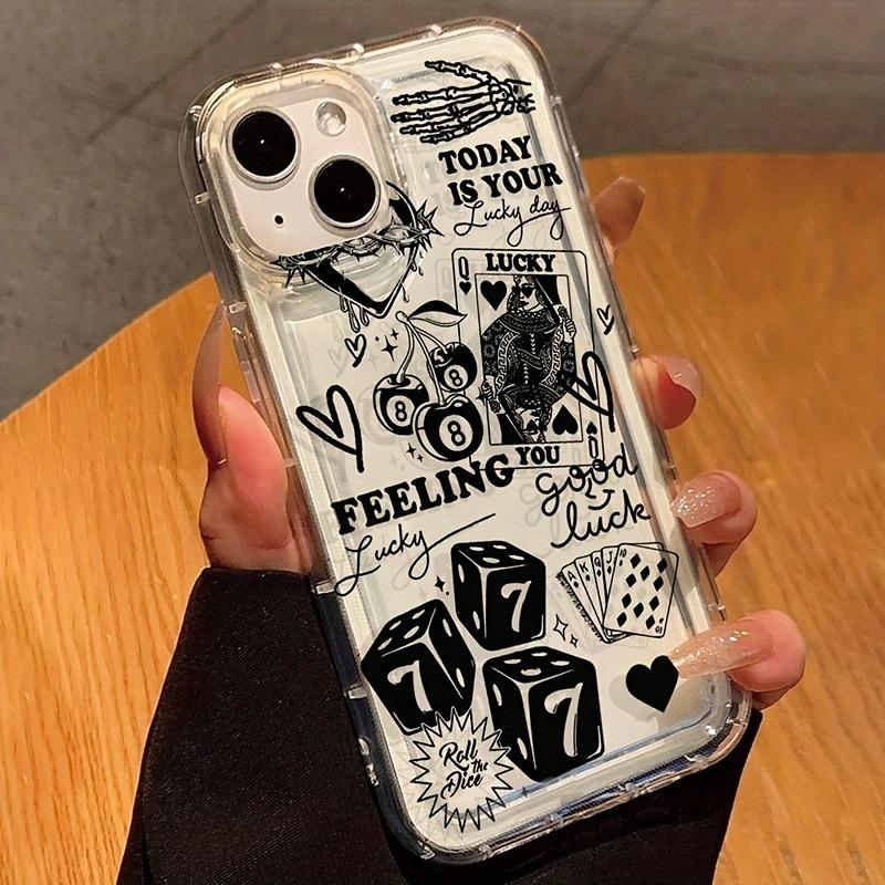 Lucky Element Printed Transparent Airbag Phone Case, Suitable for iPhone 17, 16, 15, Plus, Pro, Max Series Phones - Suitable for Use as a Gift iPhone SE чистий
Lucky Element Printed Transparent Airbag Phone Case, Suitable for iPhone 17, 16, 15, Plus, Pro, Max Series Phones - Suitable for Use as a Gift iPhone SE чистий
