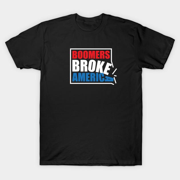 Men Black Print T-shirt Boomers Broke America No-Cut Transfer Paper Print Cotton Tshirt L чёрный
Men Black Print T-shirt Boomers Broke America No-Cut Transfer Paper Print Cotton Tshirt L чёрный