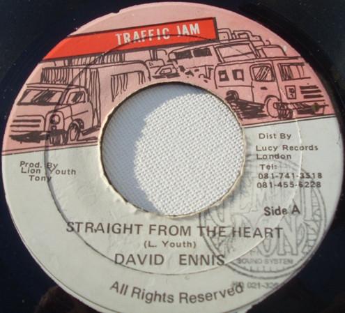 7inch Record DAVID ENNIS / COSMIC MELODY - Straight From The Heart / Imagine NONE Traffic Jam Rec Jamaica Reggae, Ska & Dub Used
7inch Record DAVID ENNIS / COSMIC MELODY - Straight From The Heart / Imagine NONE Traffic Jam Rec Jamaica Reggae, Ska & Dub Used