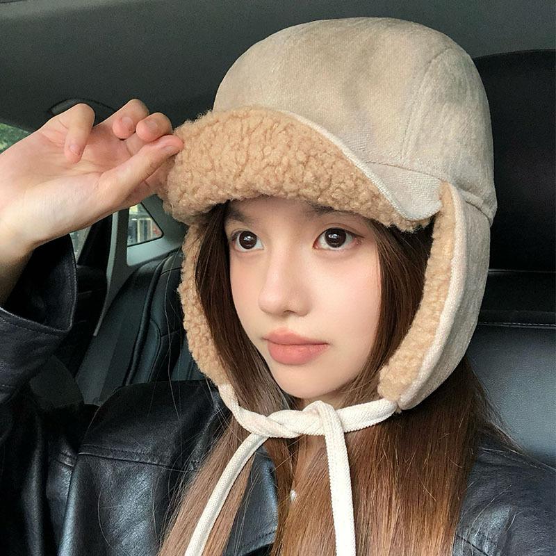 Corduroy Lei Feng Hat With Thickened Velvet Women Outdoor Windproof Cold Proof Warm Ear Protection Skiing Cycling M(56-58cm) хаки
Corduroy Lei Feng Hat With Thickened Velvet Women Outdoor Windproof Cold Proof Warm Ear Protection Skiing Cycling M(56-58cm) хаки