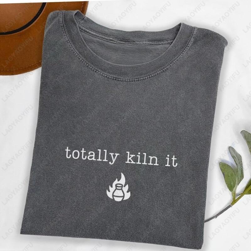 Funny Pottery Unisex Cotton Shirt Classics Ceramic Artist Printed Tops for Potters Clay Lovers Wheel Throwing Fans Casual Tee 4XL
Funny Pottery Unisex Cotton Shirt Classics Ceramic Artist Printed Tops for Potters Clay Lovers Wheel Throwing Fans Casual Tee 4XL