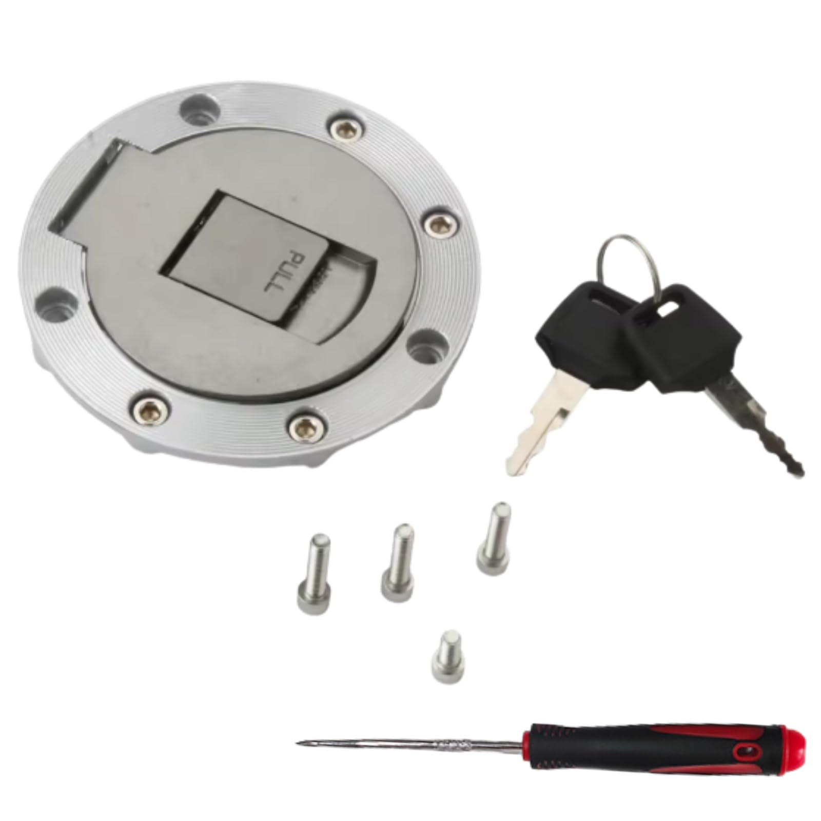 Deepa Ribusu Compatible with Yamaha Kawasaki 7 Holes Tank Cap with 2 Keys XJR400 серебряный
Deepa Ribusu Compatible with Yamaha Kawasaki 7 Holes Tank Cap with 2 Keys XJR400 серебряный