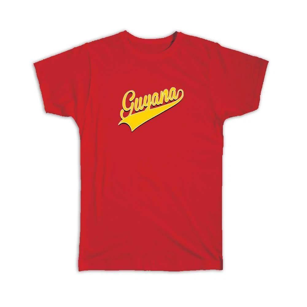 Gift T-Shirt : Guyana Flag Varsity Script Baseball Beisbol Country Pride L
Gift T-Shirt : Guyana Flag Varsity Script Baseball Beisbol Country Pride L