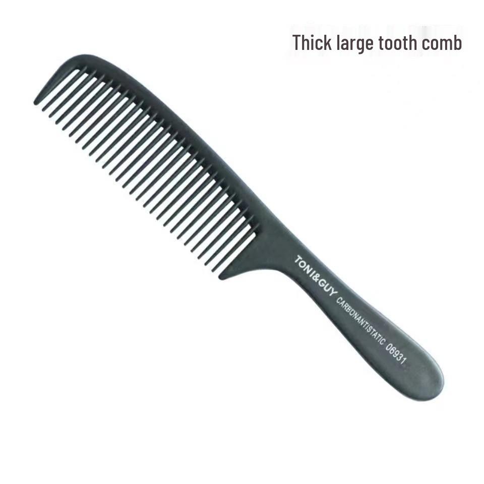 Toni & Guy Wide Tooth Anti-Static Comb for Thick, Curly Hair with Black Apple Handle
Toni & Guy Wide Tooth Anti-Static Comb for Thick, Curly Hair with Black Apple Handle
