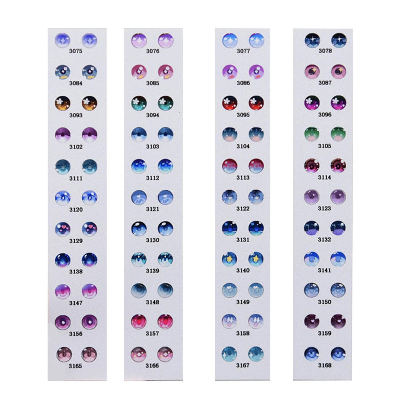 Глаза куклы BJD Глаза куклы ручной работы Глаза аниме Глаза куклы ручной работы из глины Подарочные аксессуары для игрушек своими руками Подарок для любителей рукоделия 2