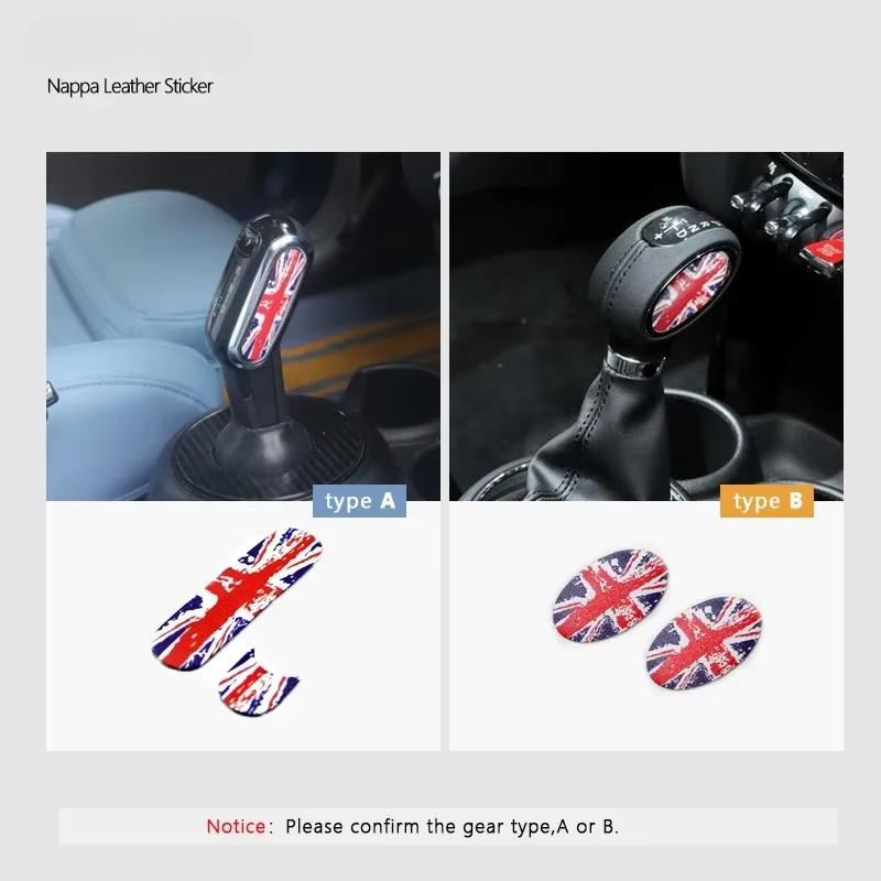 2pcs/set Modified Decorative Patch Gear Lever Head Sticker Car Interior Sticker For Mini Cooper F55 F56 F60 F54 Car Sticker Type A
2pcs/set Modified Decorative Patch Gear Lever Head Sticker Car Interior Sticker For Mini Cooper F55 F56 F60 F54 Car Sticker Type A
