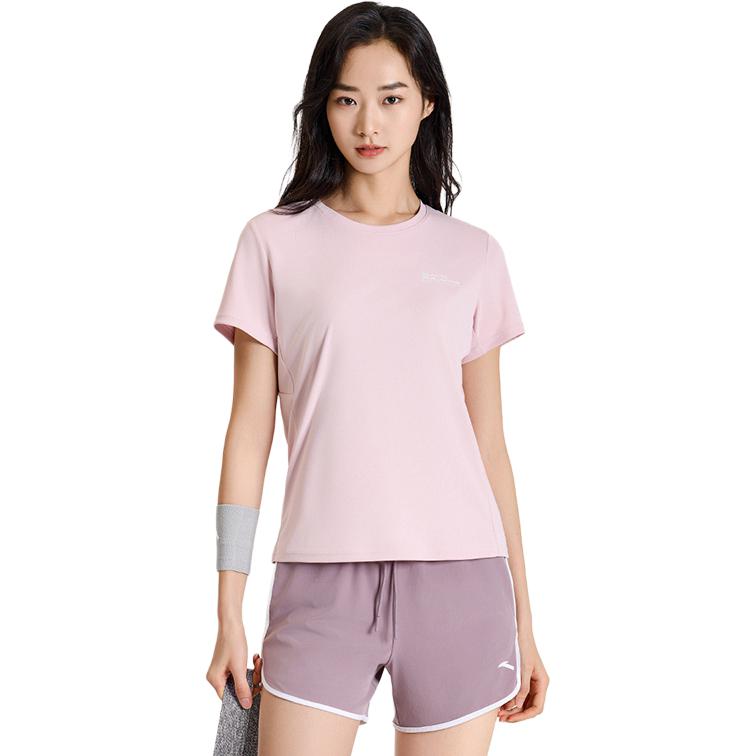 Anta Breathable Solid Color Lightweight Comfortable Versatile Short Sleeve T-Shirt Women Tops Soft-Pink 962525108-5 XS
Anta Breathable Solid Color Lightweight Comfortable Versatile Short Sleeve T-Shirt Women Tops Soft-Pink 962525108-5 XS