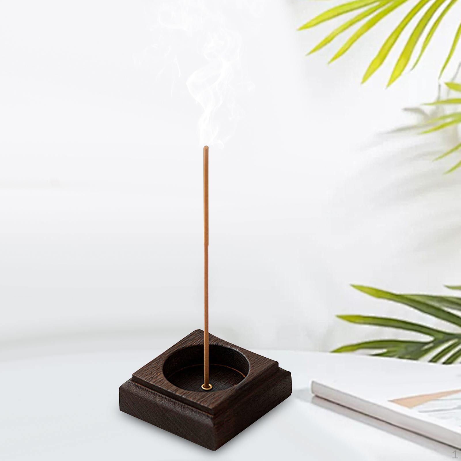 Incense Stick Holder,Square Burner Burning Holder Hotel Decor Wooden Censer
Incense Stick Holder,Square Burner Burning Holder Hotel Decor Wooden Censer