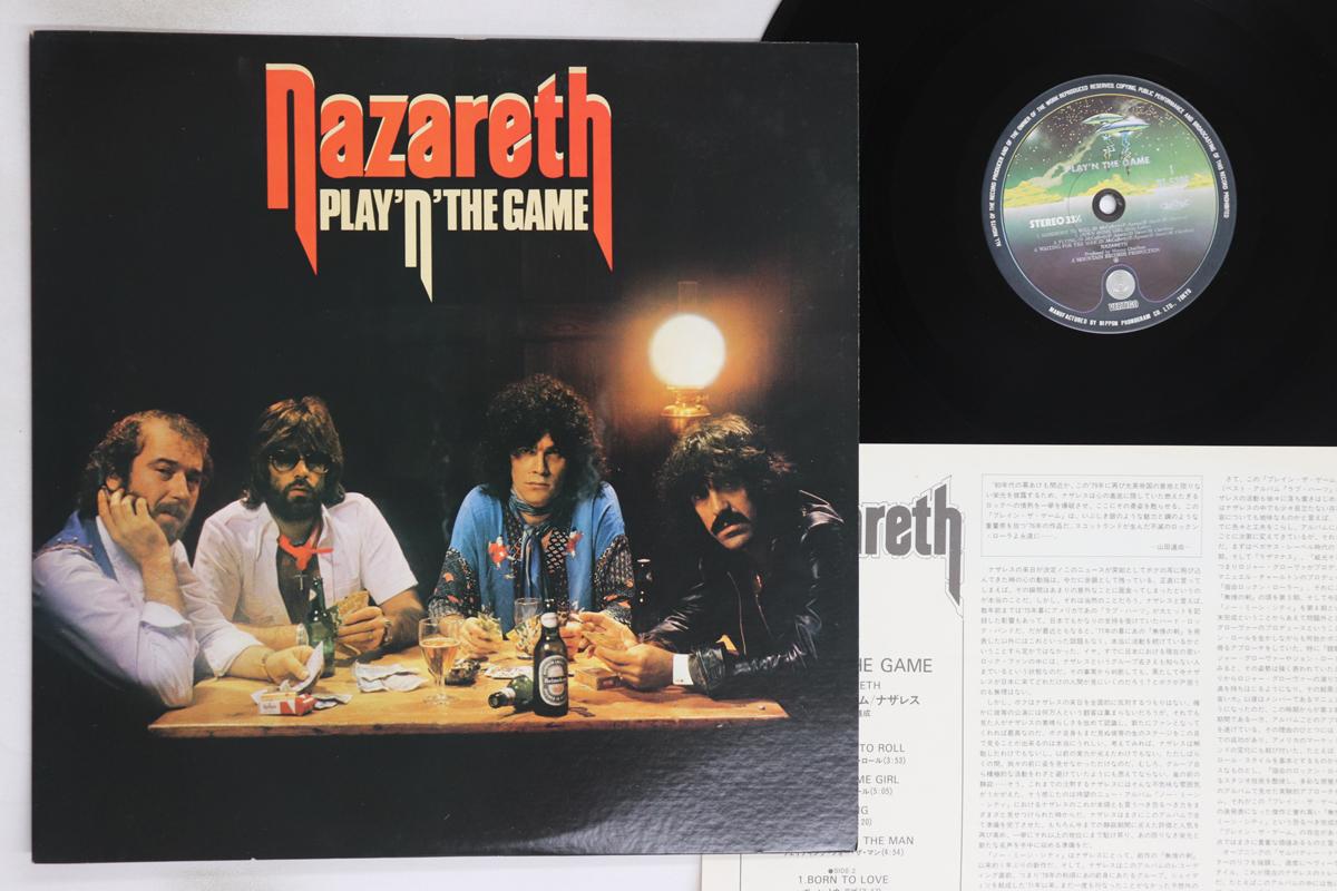 LP Record NAZARETH - Play n The Game BT5286 MOUNTAIN 1979 Japan Rock Used
LP Record NAZARETH - Play n The Game BT5286 MOUNTAIN 1979 Japan Rock Used