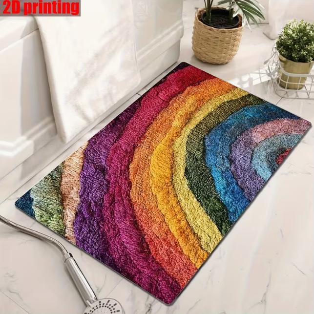 Rainbow Smile Sun Door Mat Suitable for Kitchen Dining Hall Foyer Bedroom Graduation Decoration Home Carpet 40cm x 60cm
Rainbow Smile Sun Door Mat Suitable for Kitchen Dining Hall Foyer Bedroom Graduation Decoration Home Carpet 40cm x 60cm