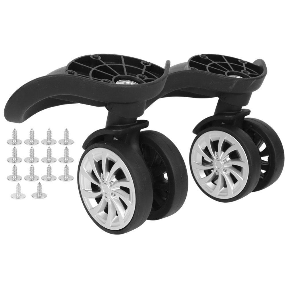 1 Pair Durable PET, PP Luggage Wheel Quiet Portable Universal Wheel Easy to Use Luggage Replacement Wheel Camping Supplies чорний
1 Pair Durable PET, PP Luggage Wheel Quiet Portable Universal Wheel Easy to Use Luggage Replacement Wheel Camping Supplies чорний