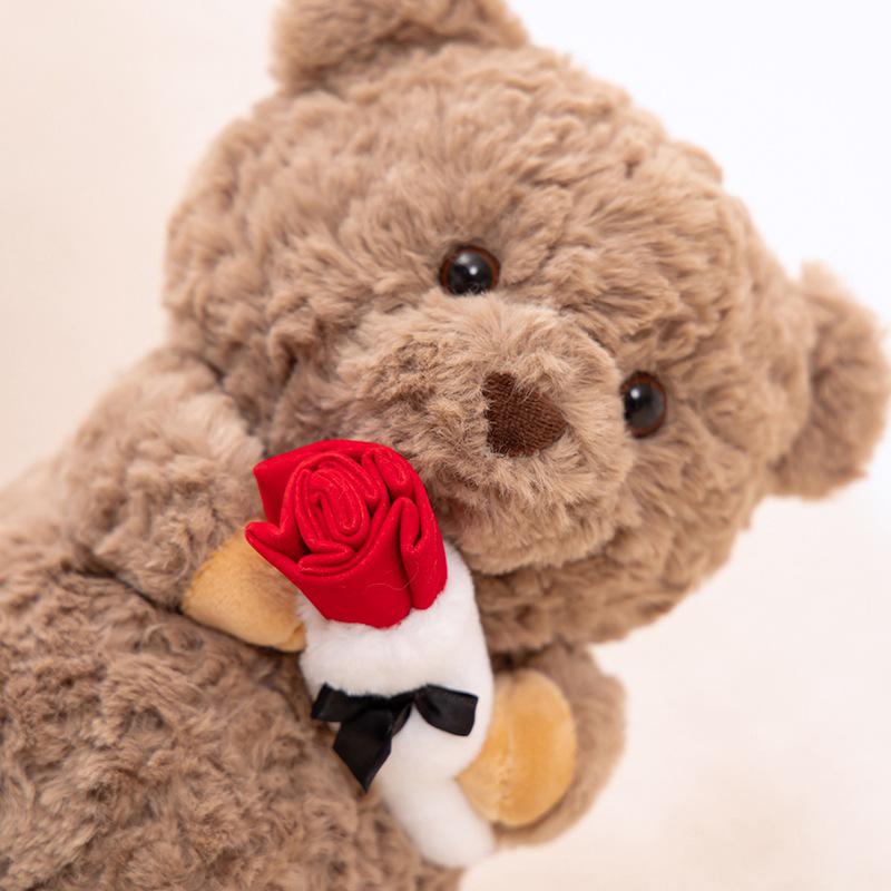 Valentine s Day Rose Teddy Bear Plush Toy Gift for Partner 25 cm світло-коричневого кольору
Valentine s Day Rose Teddy Bear Plush Toy Gift for Partner 25 cm світло-коричневого кольору