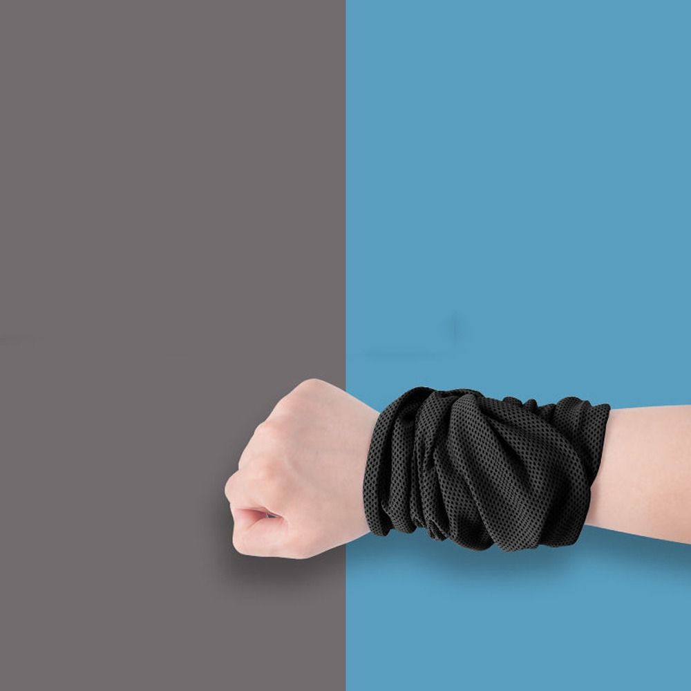 Portable Outdoor Sport Ice Towel Sweat Absorption Wrist Protector Quick-drying Cooling Wristband for Fitness Camping Running чёрный
Portable Outdoor Sport Ice Towel Sweat Absorption Wrist Protector Quick-drying Cooling Wristband for Fitness Camping Running чёрный