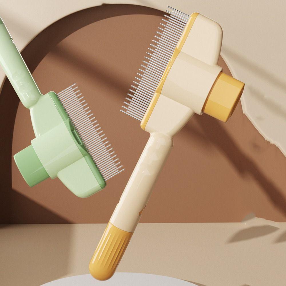 2Pcs Gentle Effective Pet Grooming Brushes One-click Cleaning Button Cat Hair Remover Dog 2Pcs Yellow
2Pcs Gentle Effective Pet Grooming Brushes One-click Cleaning Button Cat Hair Remover Dog 2Pcs Yellow