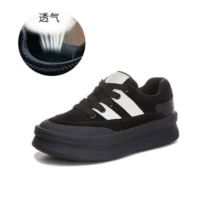 Leather high-heeled little white shoes women s 2025 spring new contrasting colors thick baseplate casual versatile German training sports women s s 40 чорний
Leather high-heeled little white shoes women s 2025 spring new contrasting colors thick baseplate casual versatile German training sports women s s 40 чорний