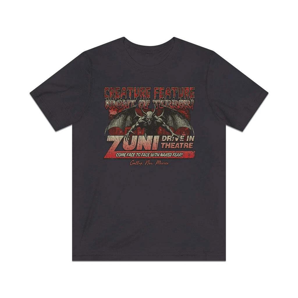 Zuni Drive-in Creature Feature 1957 Vintage Men s T shirt S
Zuni Drive-in Creature Feature 1957 Vintage Men s T shirt S