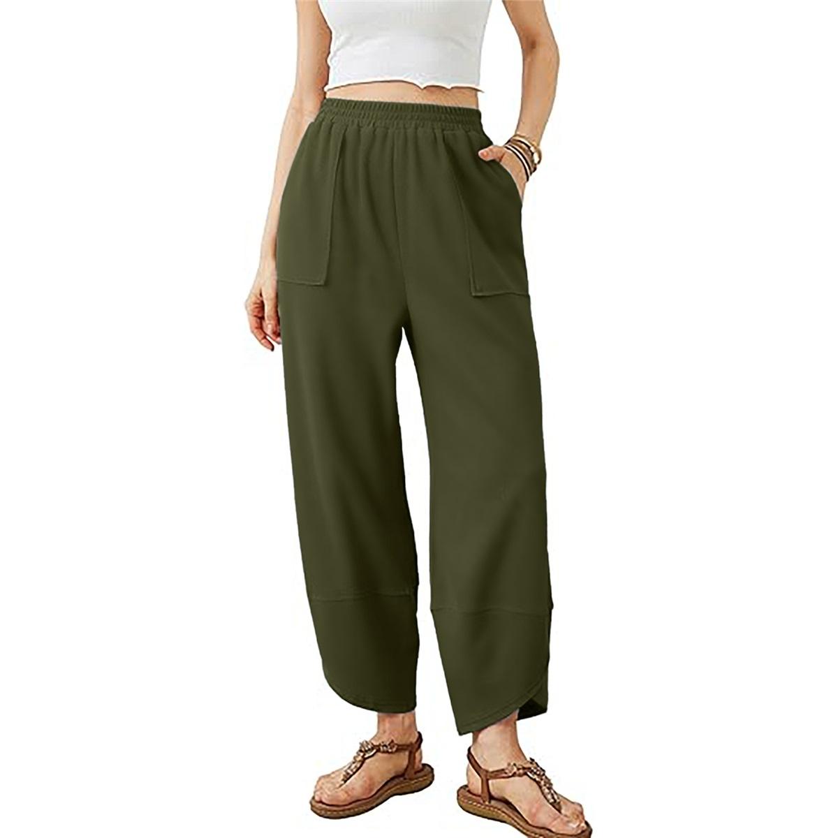 Women s Pants Pocket Women s Plus Size Casual Sports Pants Elastic Pants 1XL армия зеленый
Women s Pants Pocket Women s Plus Size Casual Sports Pants Elastic Pants 1XL армия зеленый