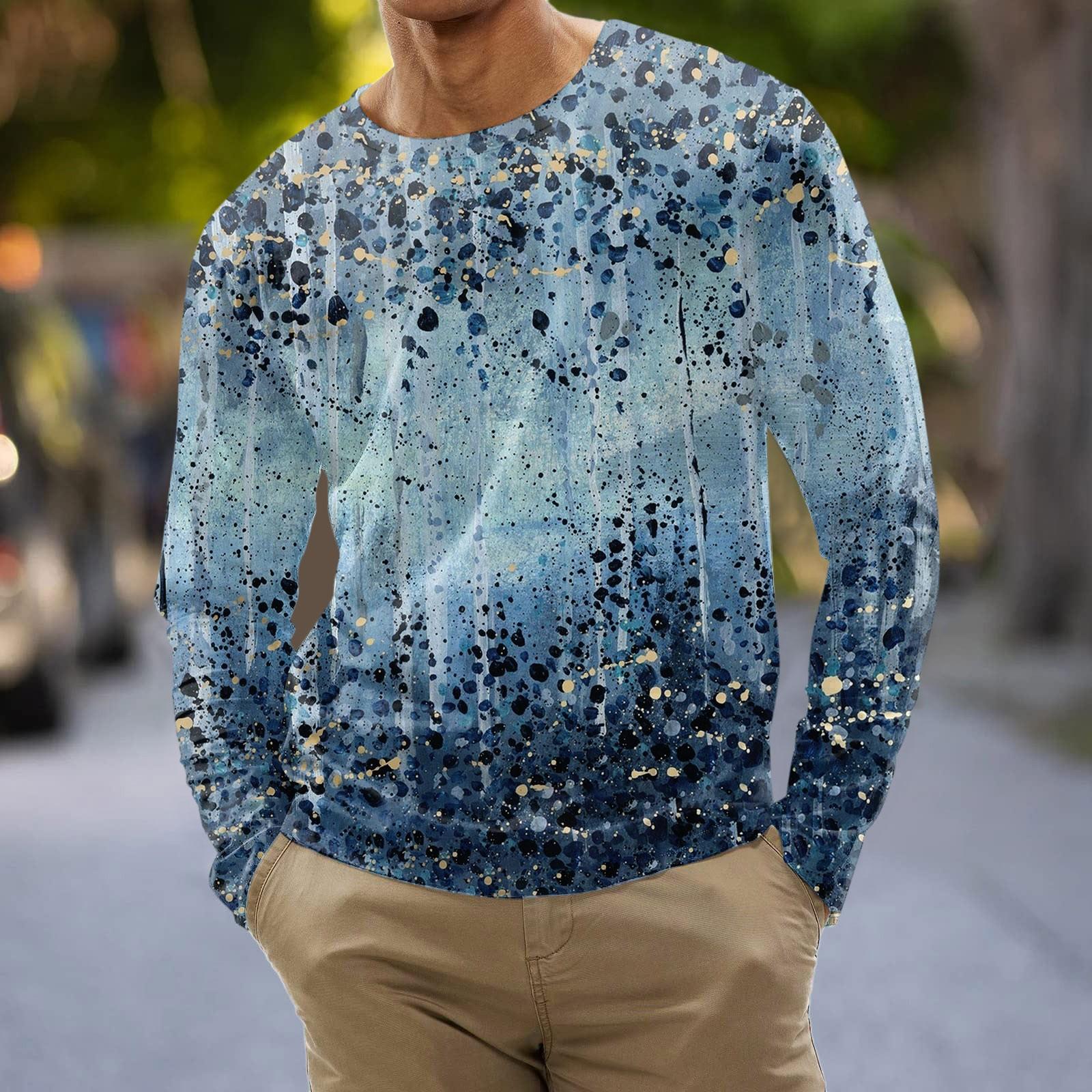 Муж. Футболка Графика Абстракция Шея Одежда Одежда На открытом воздухе Длинный рукав С принтом Модельер Винтаж XL
Муж. Футболка Графика Абстракция Шея Одежда Одежда На открытом воздухе Длинный рукав С принтом Модельер Винтаж XL