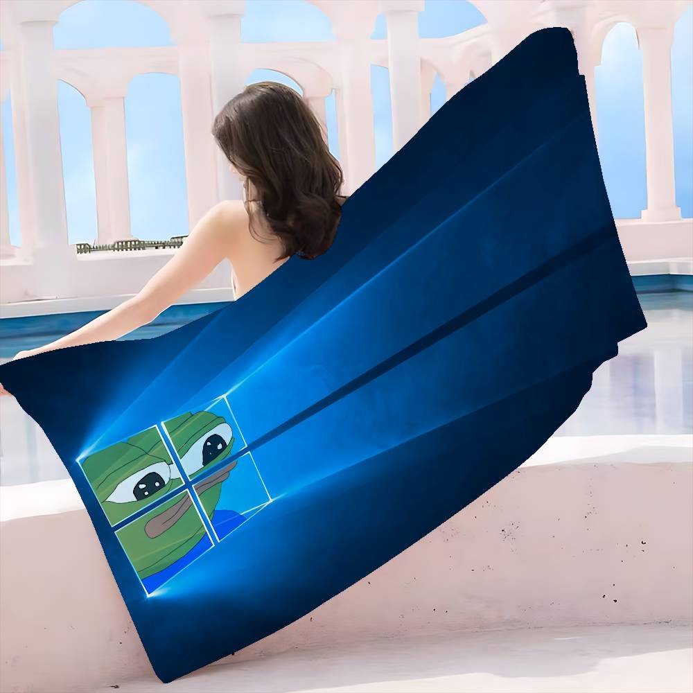 S-Sad F-Frog Meme Beach Towel Colorful Bath Towels for Girl Microfiber Quick Dry Sand Free Beach Yoga Spa Gym Pool W30*H60(CM)
S-Sad F-Frog Meme Beach Towel Colorful Bath Towels for Girl Microfiber Quick Dry Sand Free Beach Yoga Spa Gym Pool W30*H60(CM)