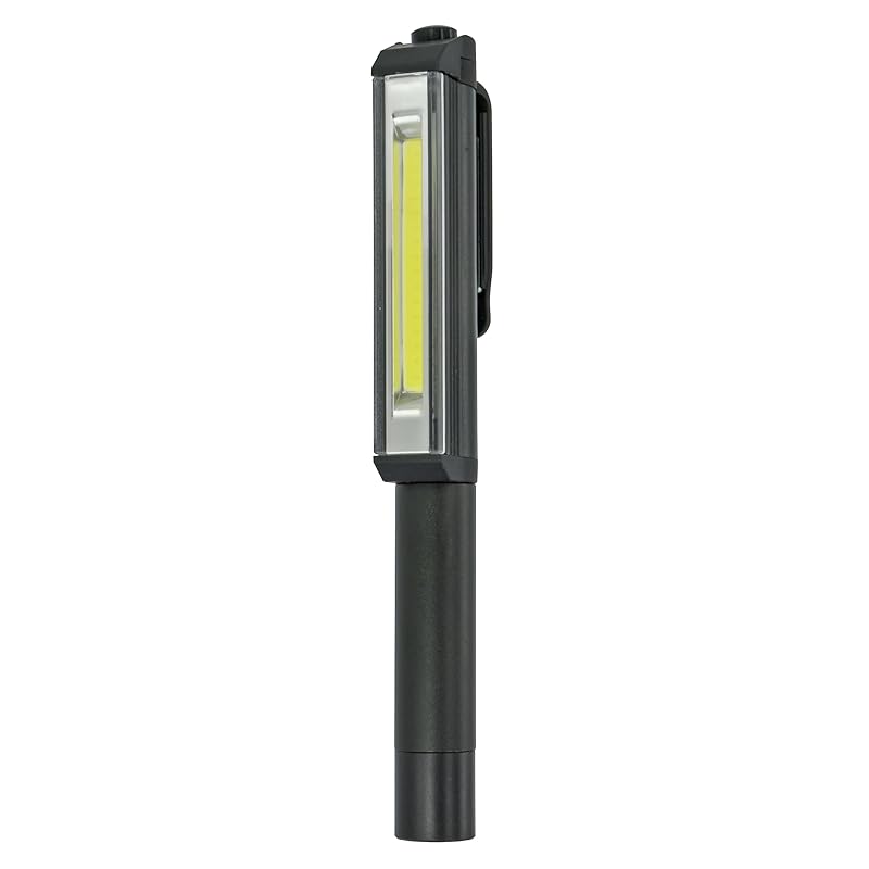 Ohm (OHM) Ohm Electric flashlight COB LED 150 lumens magnet with clip full aluminum work light SL-W180R6C 08-0880
Ohm (OHM) Ohm Electric flashlight COB LED 150 lumens magnet with clip full aluminum work light SL-W180R6C 08-0880