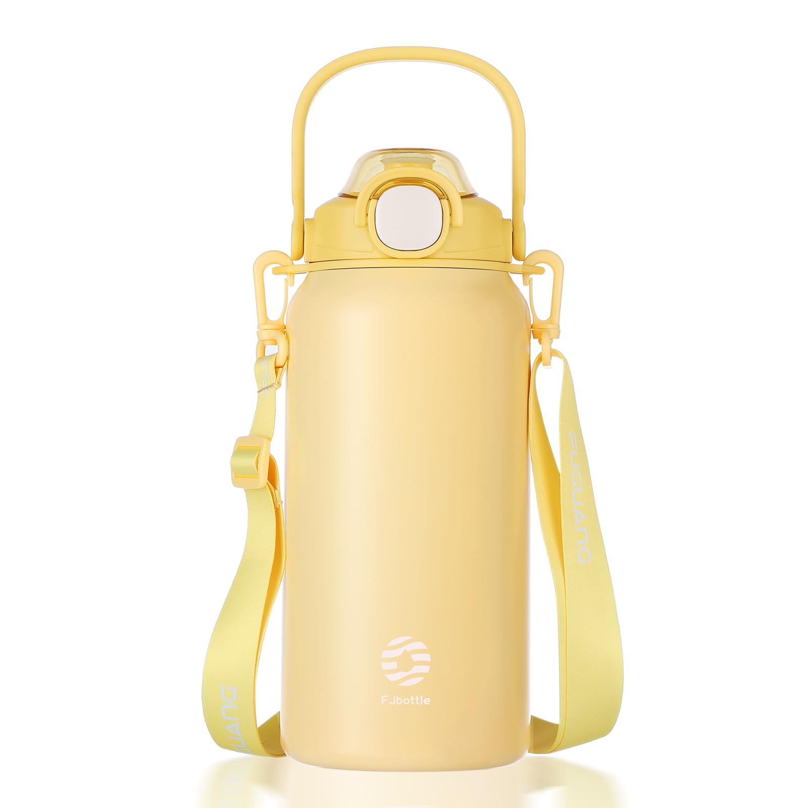 FJbottle 1.7 Liter Vacuum Insulated 2-Way Water Bottle with Straw, One-Touch Direct Drinking, Sports Jug (with Strap), 1.7L (1700ml), Sports Bottle,
FJbottle 1.7 Liter Vacuum Insulated 2-Way Water Bottle with Straw, One-Touch Direct Drinking, Sports Jug (with Strap), 1.7L (1700ml), Sports Bottle,