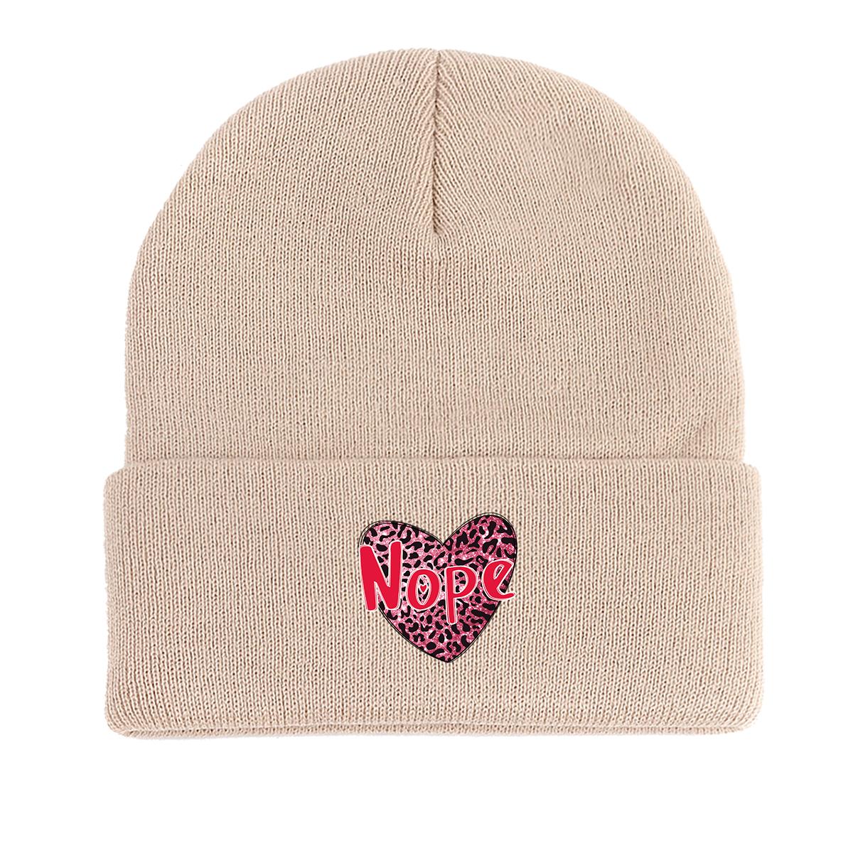 Nope Heart Winter Knitted Hat Beanie, Valentine s Day Man Cap Candy Color Cancer Chemo Solid Color Bonnet Knit Hat Beanie as the picture бежевый
Nope Heart Winter Knitted Hat Beanie, Valentine s Day Man Cap Candy Color Cancer Chemo Solid Color Bonnet Knit Hat Beanie as the picture бежевый